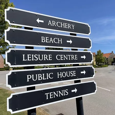 度假居 Sunsets And Sandcastles - Part Of The The Bay Village With Pool, Gym And Direct Access, Pub, Restaurant, Tennis And Meadows Walks 法利